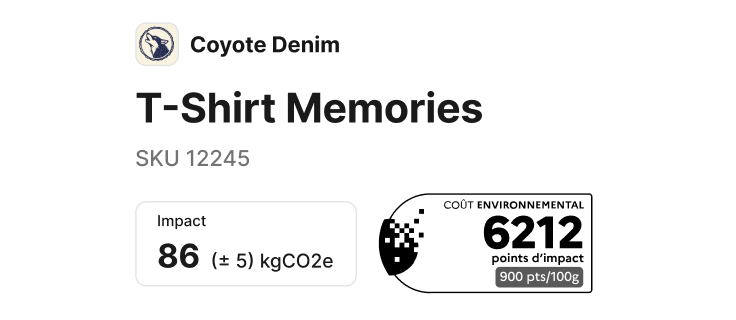 16 indicators and Eco-Score