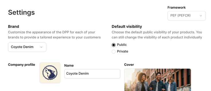 Brand-level customization