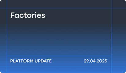 April '25 Platform Update: Your Factories, Now in Carbonfact