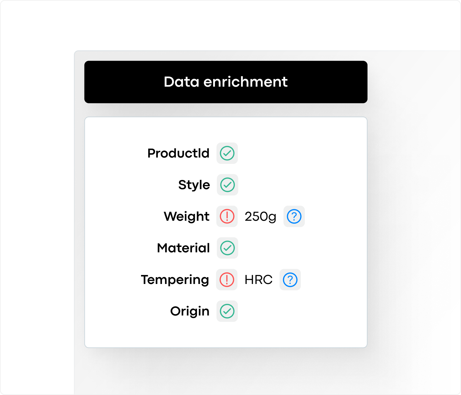 Enrich and Fill Data Gaps