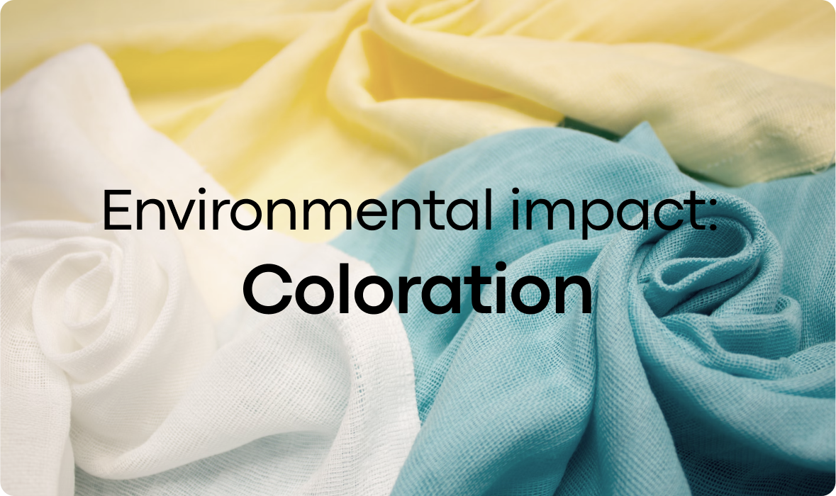 Environmental impact Fabric Coloration