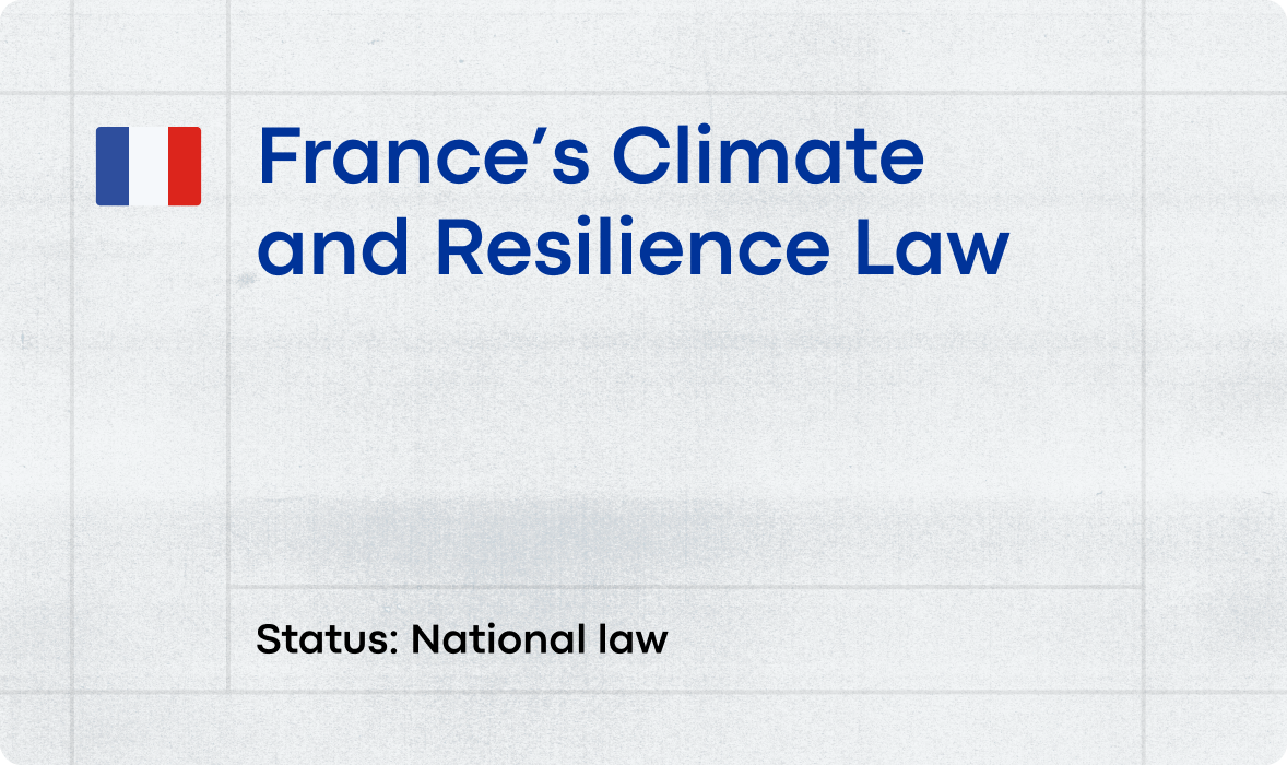 [Textile industry] France’s Climate and Resilience Law for Fashion & Textile Companies