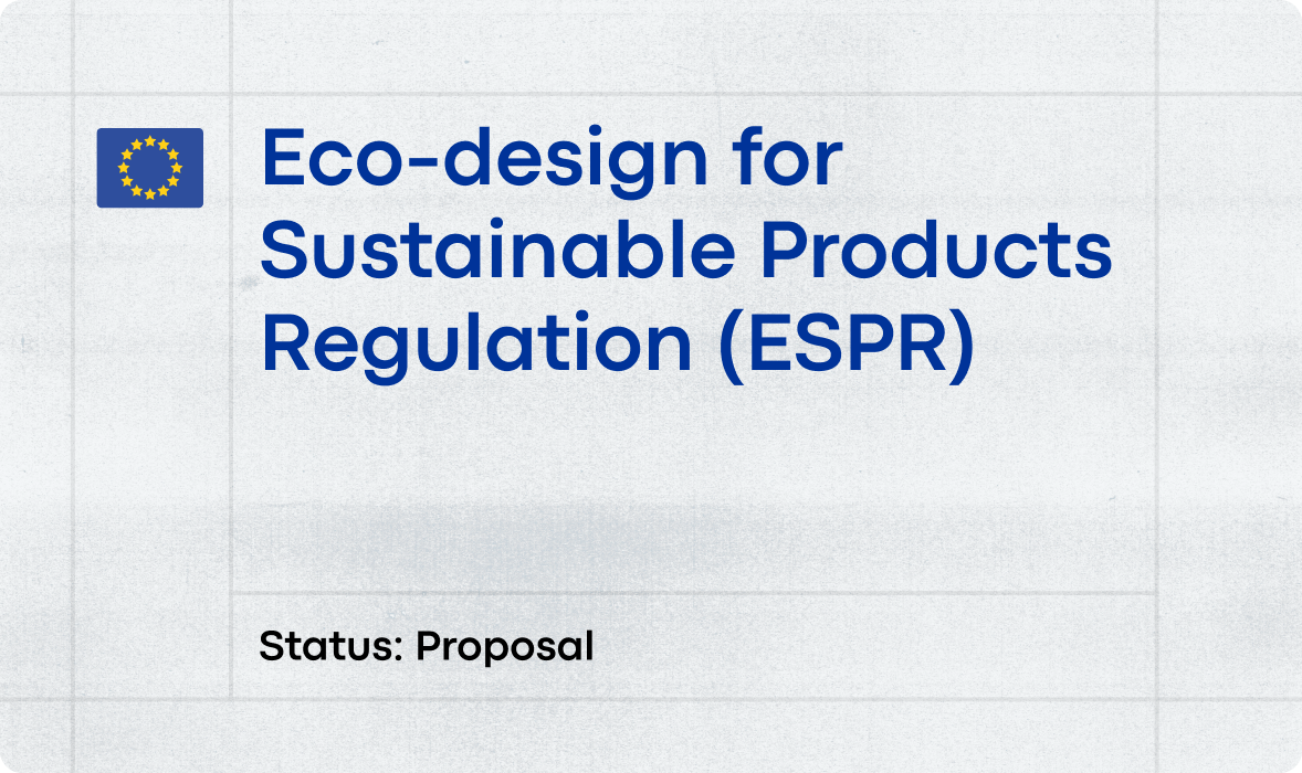 [Textile industry] ESPR - How the Ecodesign for Sustainable Products Regulation will impact apparel and footwear brands